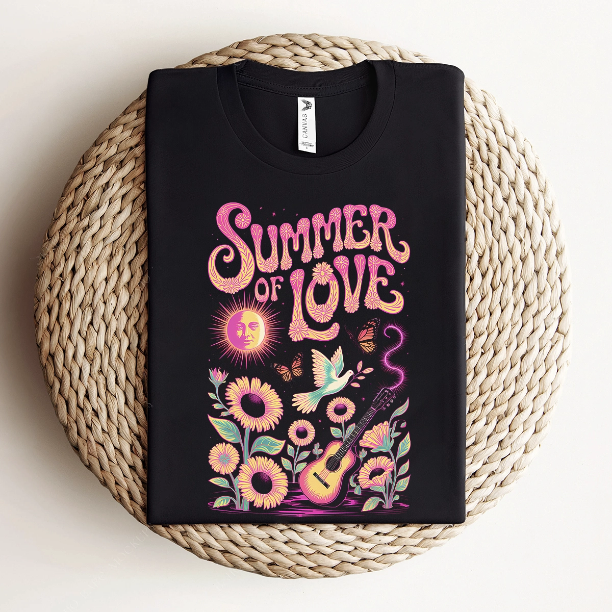 Summer of Love 1967 — Psychedelic Rock Heritage Tee — Design I