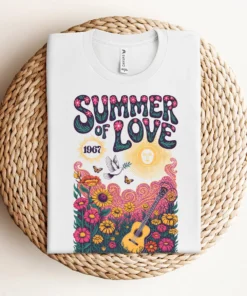 Summer of Love 1967 — Psychedelic Rock Heritage Tee — Design I