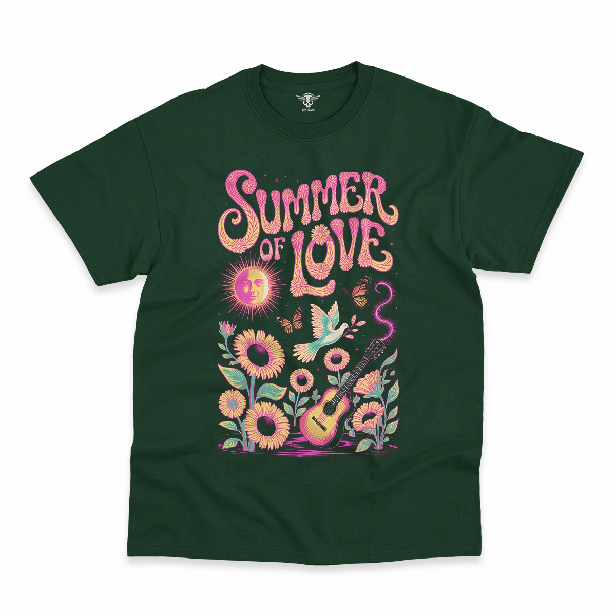 Summer of Love 1967 — Psychedelic Rock Heritage Tee — Design I
