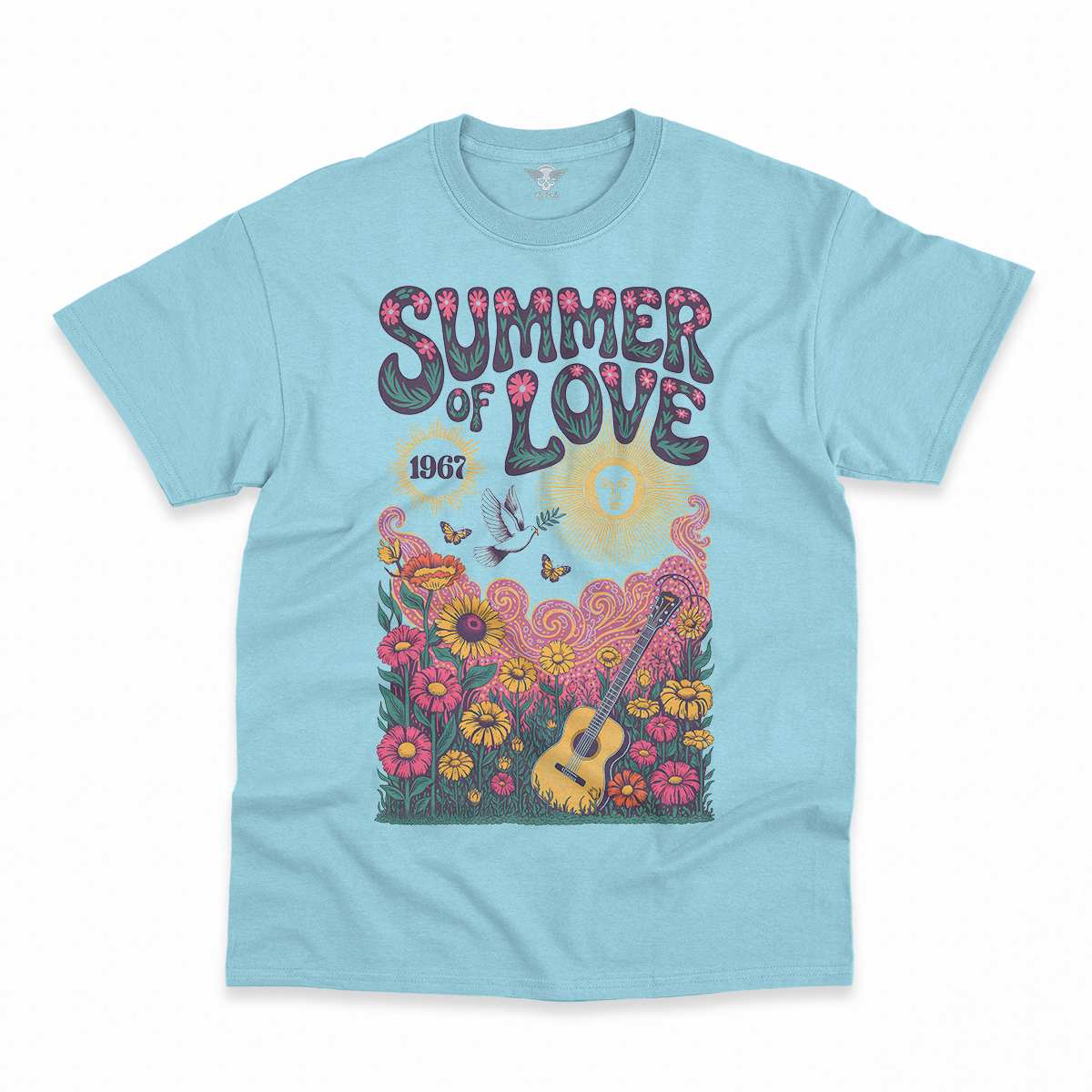 Summer of Love 1967 — Psychedelic Rock Heritage Tee — Design I