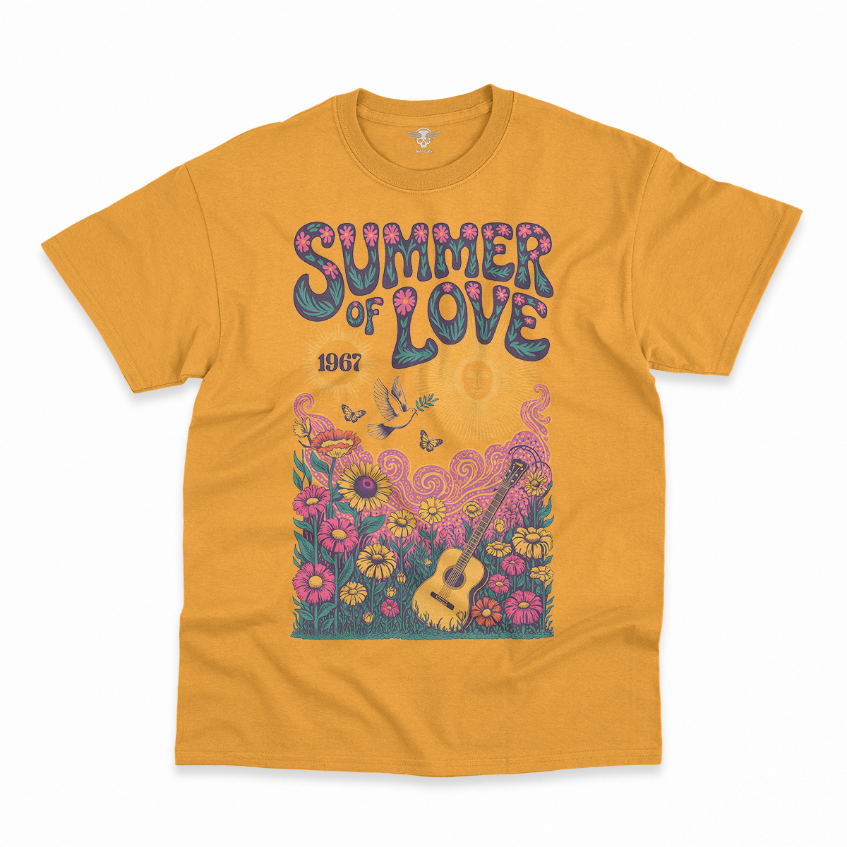 Summer of Love 1967 — Psychedelic Rock Heritage Tee — Design I