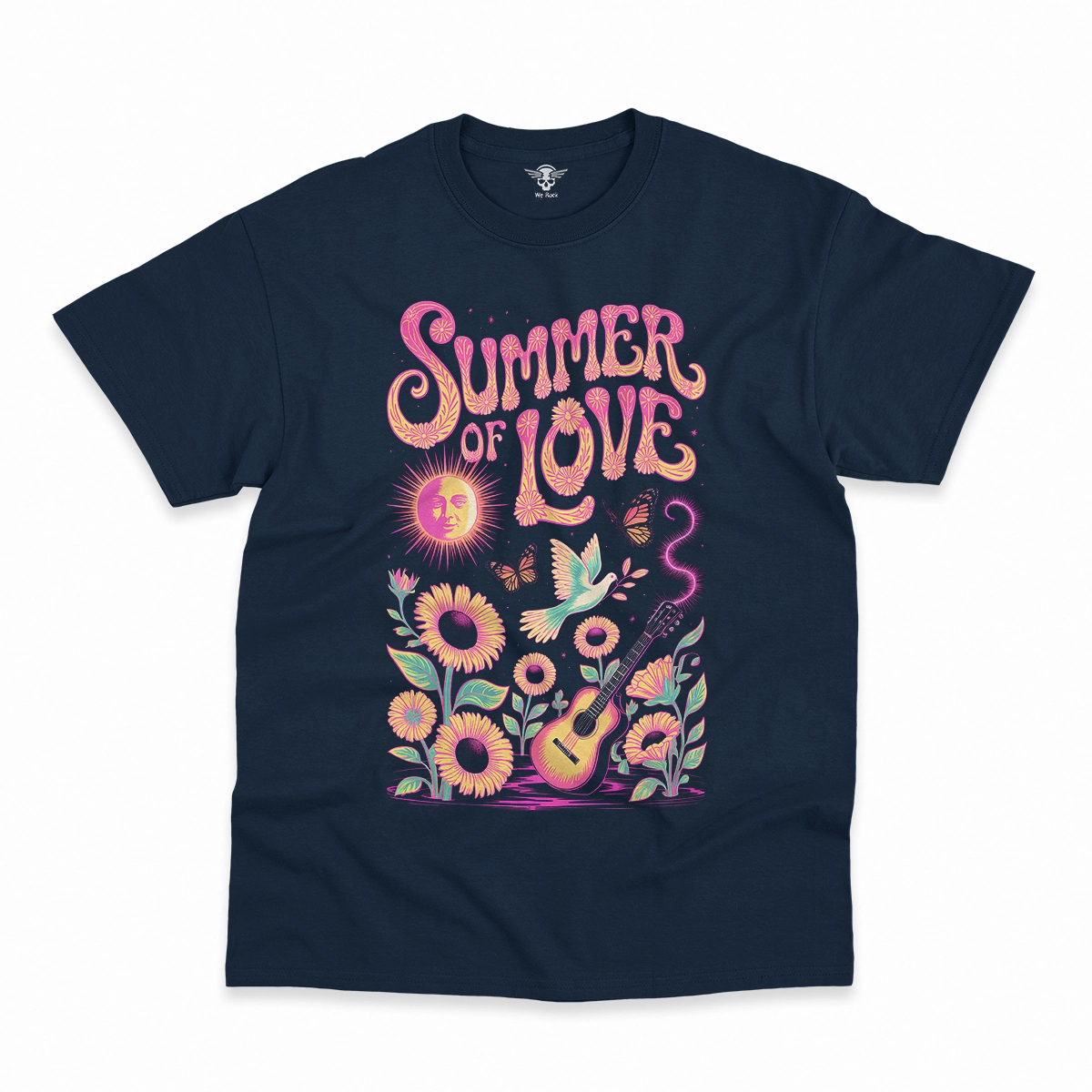 Summer of Love 1967 — Psychedelic Rock Heritage Tee — Design I