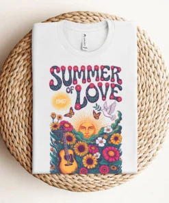 Summer of Love 1967 — Psychedelic Rock Heritage Tee — Design II