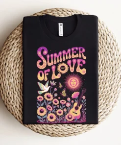 Summer of Love 1967 — Psychedelic Rock Heritage Tee — Design II