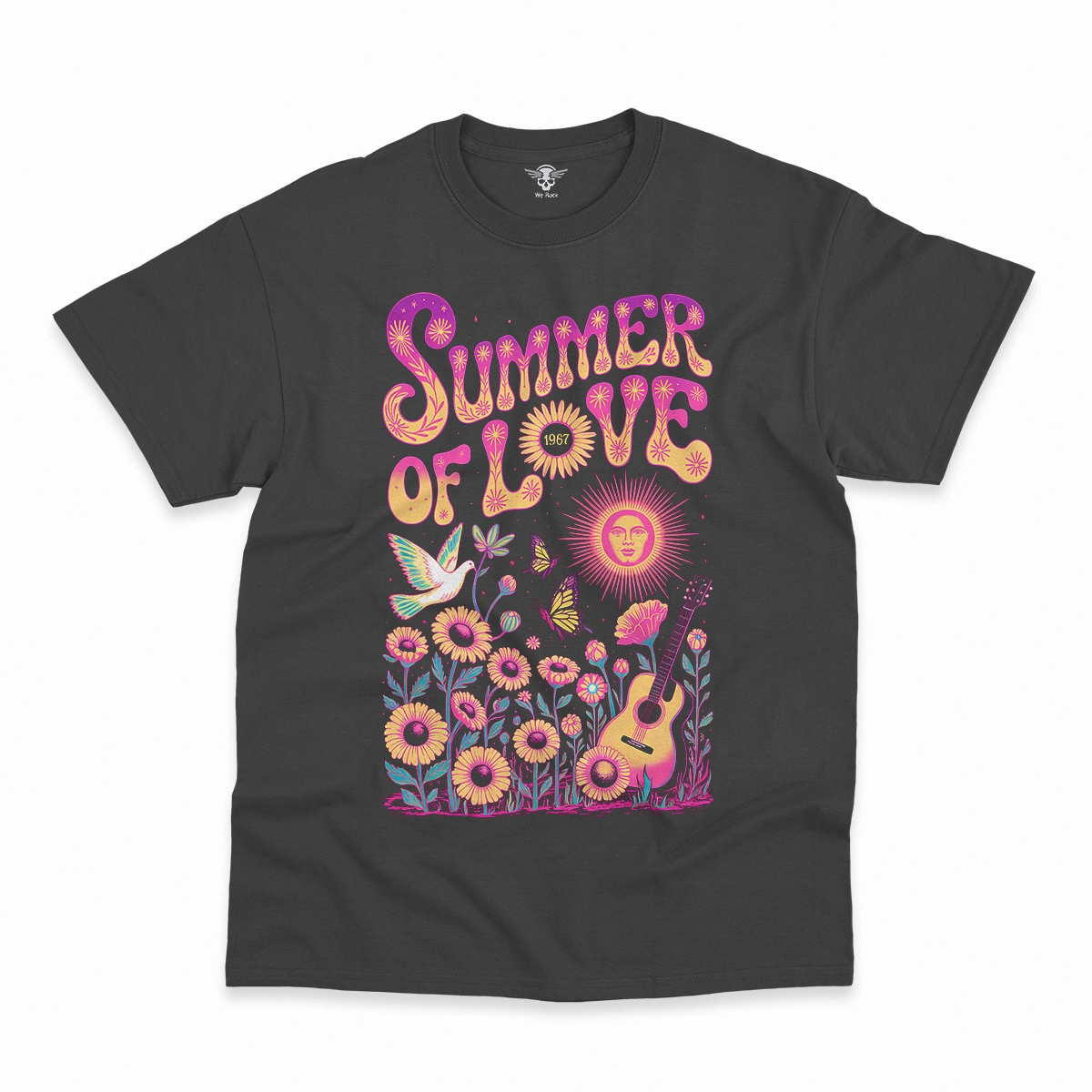 Summer of Love 1967 — Psychedelic Rock Heritage Tee — Design II