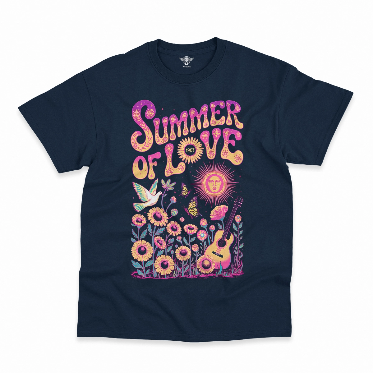 Summer of Love 1967 — Psychedelic Rock Heritage Tee — Design II