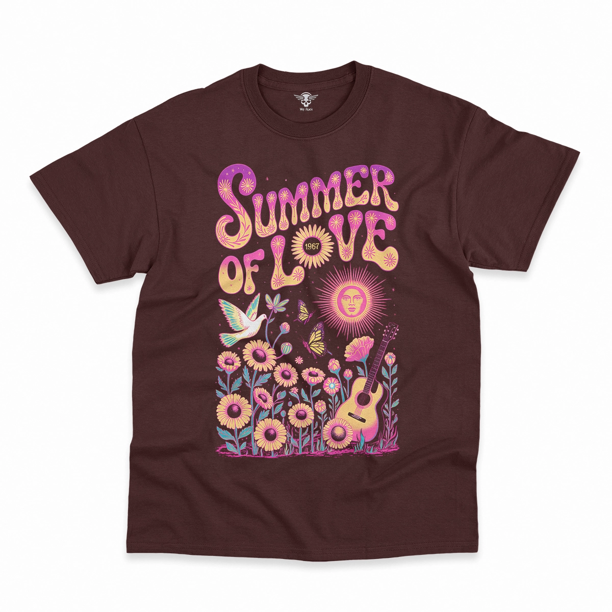 Summer of Love 1967 — Psychedelic Rock Heritage Tee — Design II