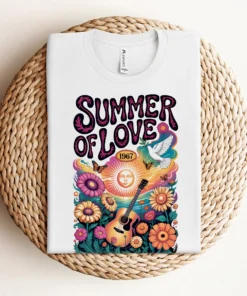 Summer of Love 1967 — Psychedelic Rock Heritage Tee — Design III