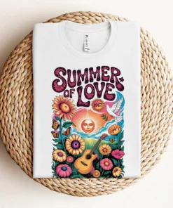 Summer of Love 1967 — Psychedelic Rock Heritage Tee — Design IV
