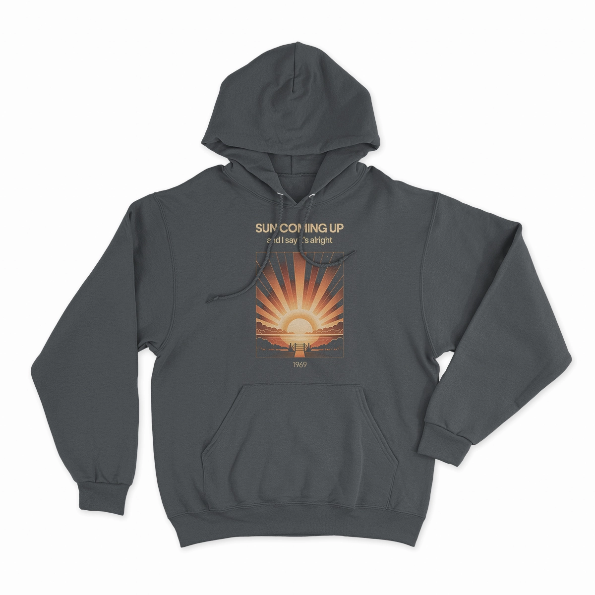 Sun Coming Up — And I Say It's Alright Rock Heritage Tee — Design I