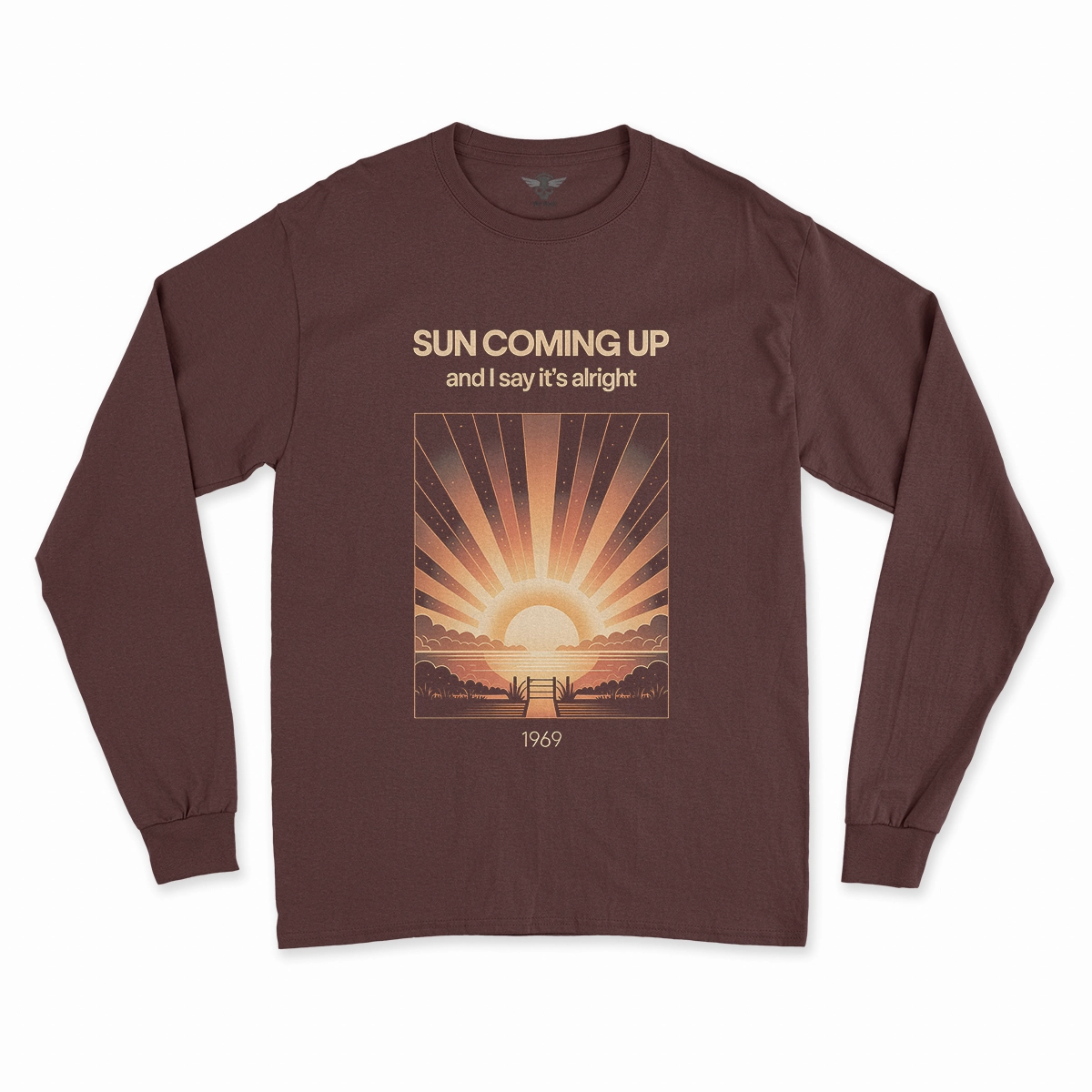 Sun Coming Up — And I Say It's Alright Rock Heritage Tee — Design I