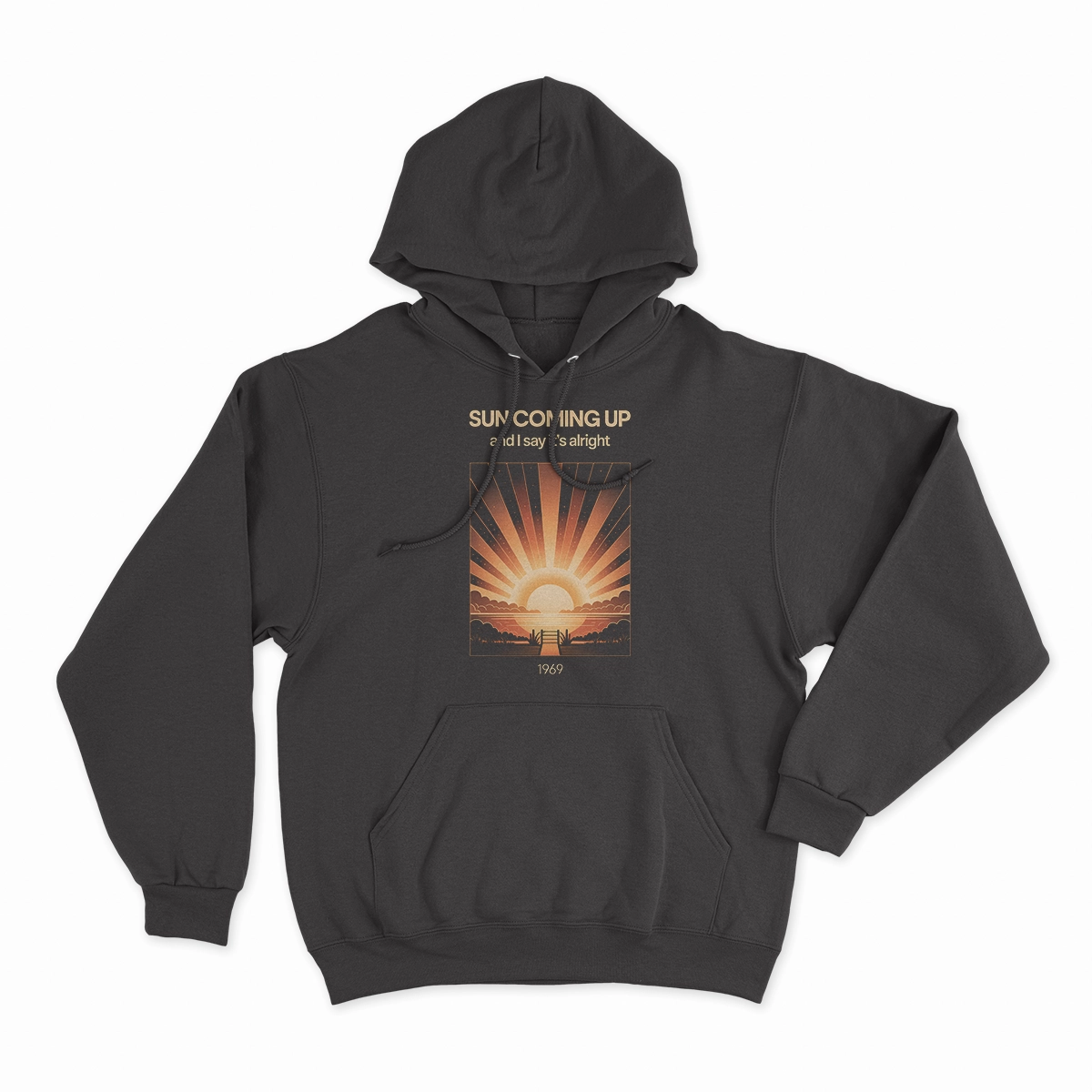 Sun Coming Up — And I Say It's Alright Rock Heritage Tee — Design I