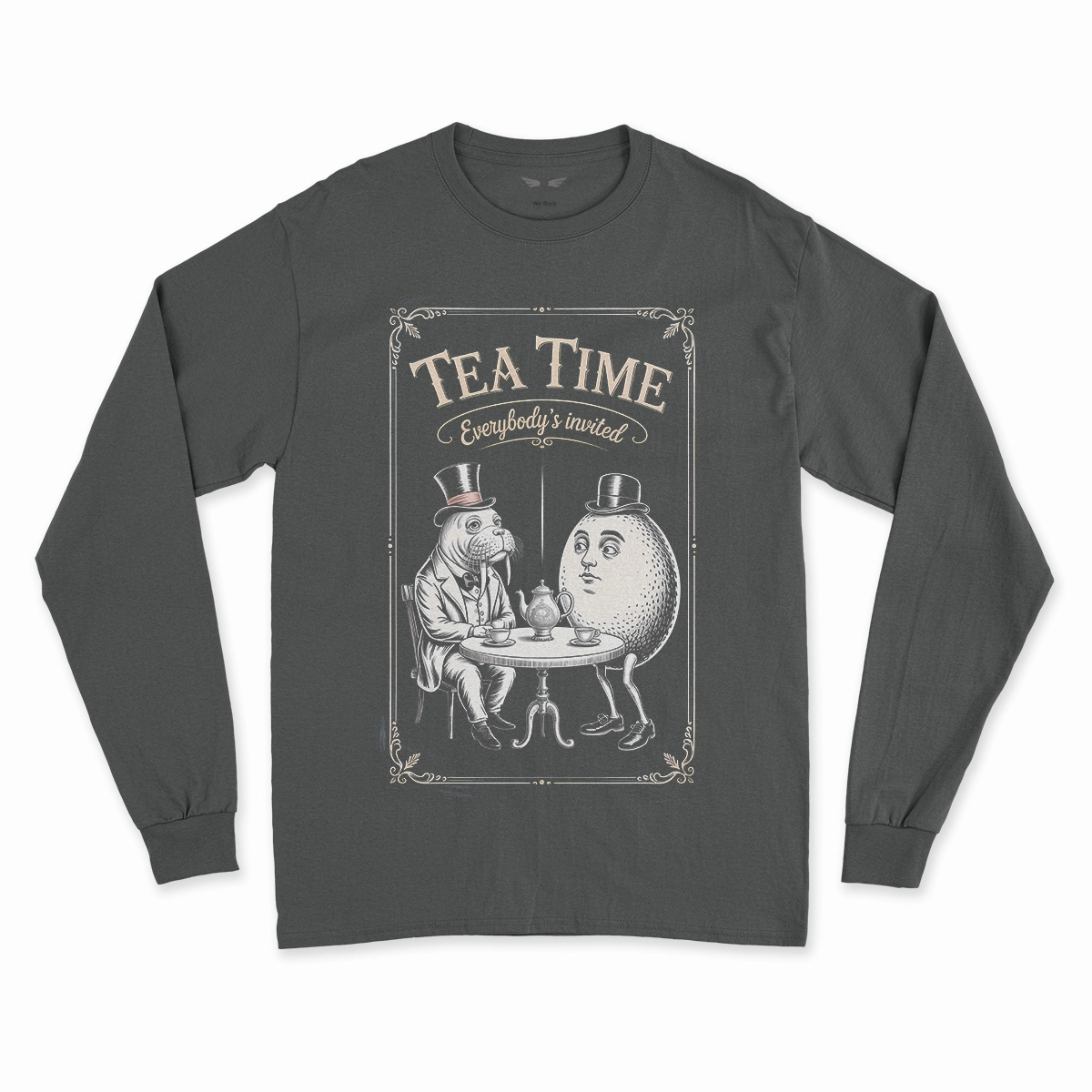 Tea Time — Victorian Absurdist Rock Heritage Tee