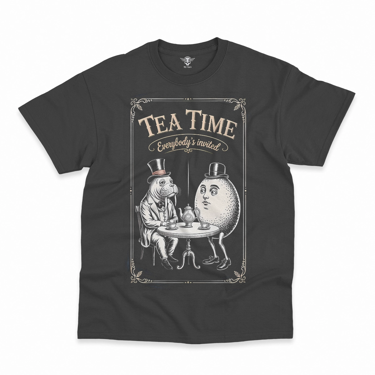 Tea Time — Victorian Absurdist Rock Heritage Tee