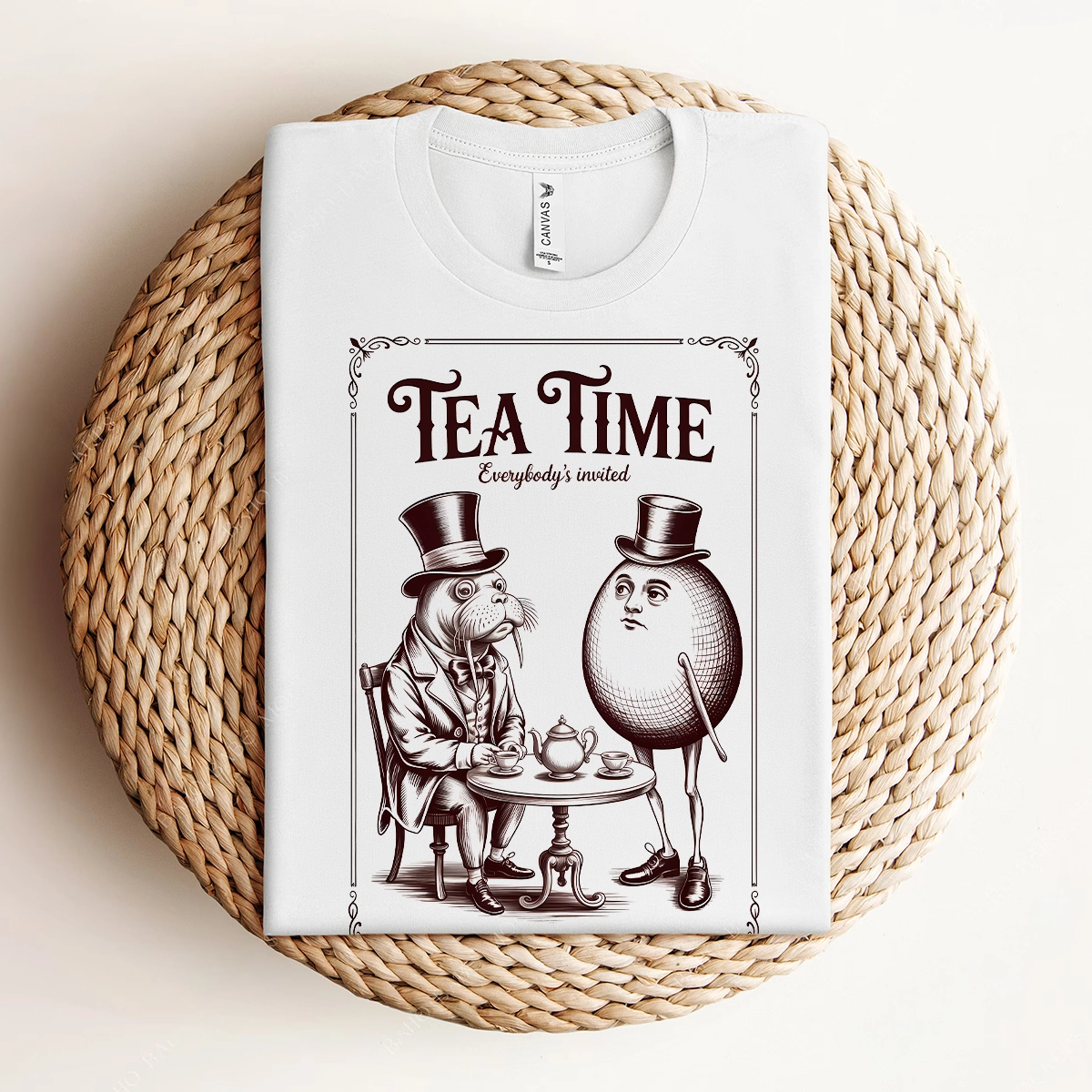 Tea Time — Victorian Absurdist Rock Heritage Tee