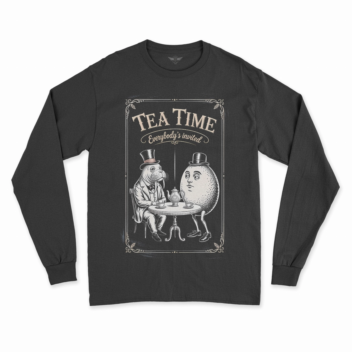 Tea Time — Victorian Absurdist Rock Heritage Tee
