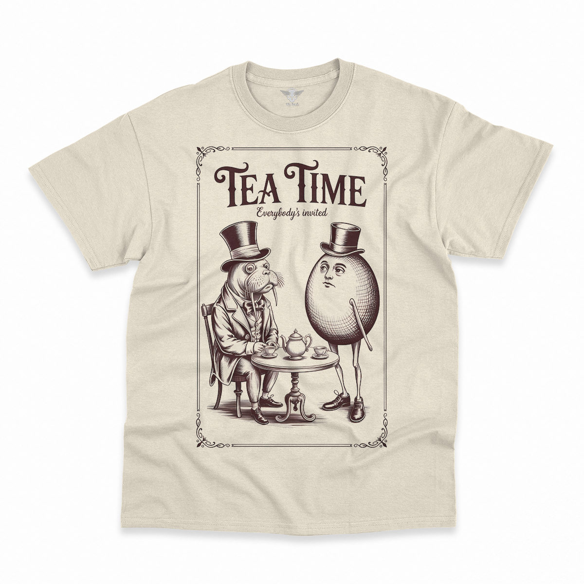 Tea Time — Victorian Absurdist Rock Heritage Tee