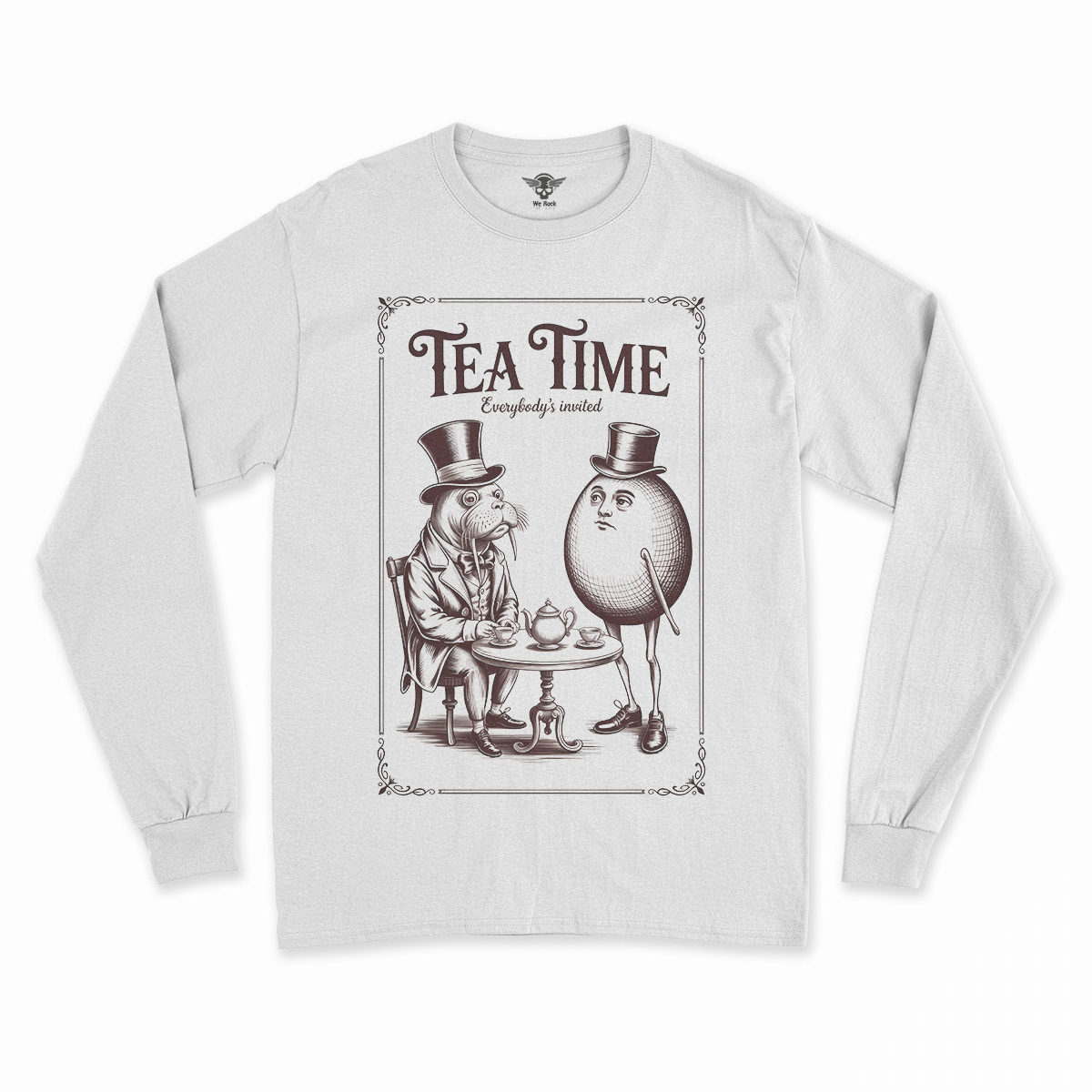 Tea Time — Victorian Absurdist Rock Heritage Tee