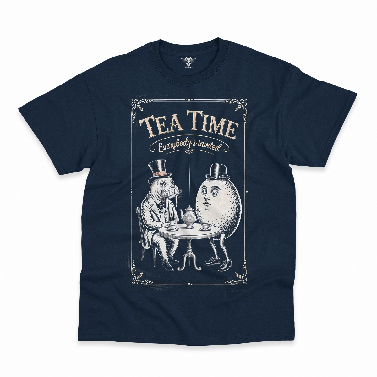 Tea Time — Victorian Absurdist Rock Heritage Tee