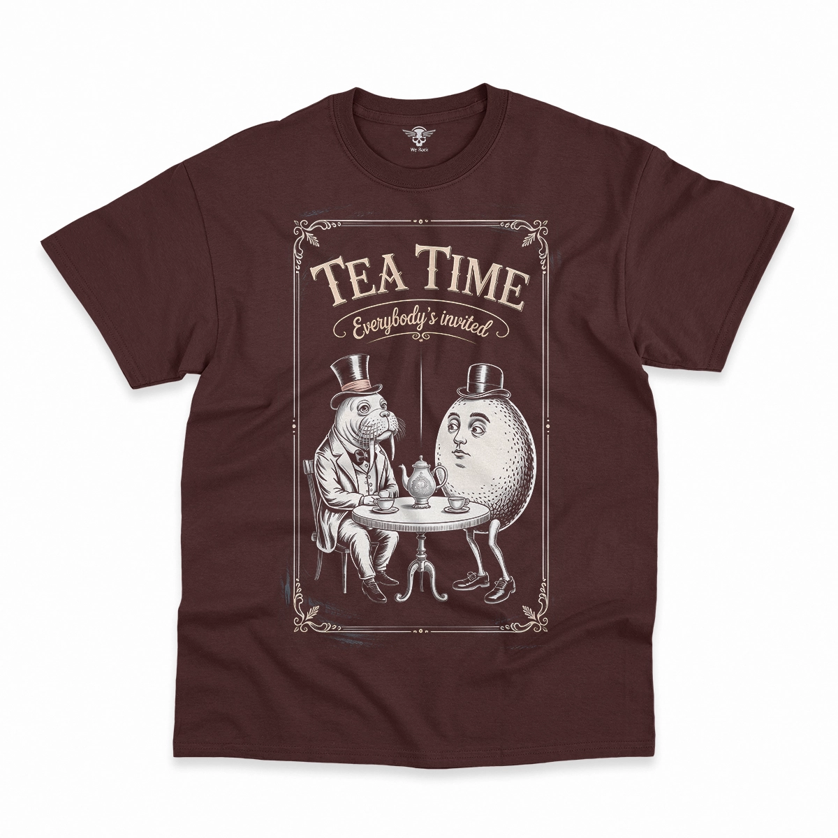 Tea Time — Victorian Absurdist Rock Heritage Tee