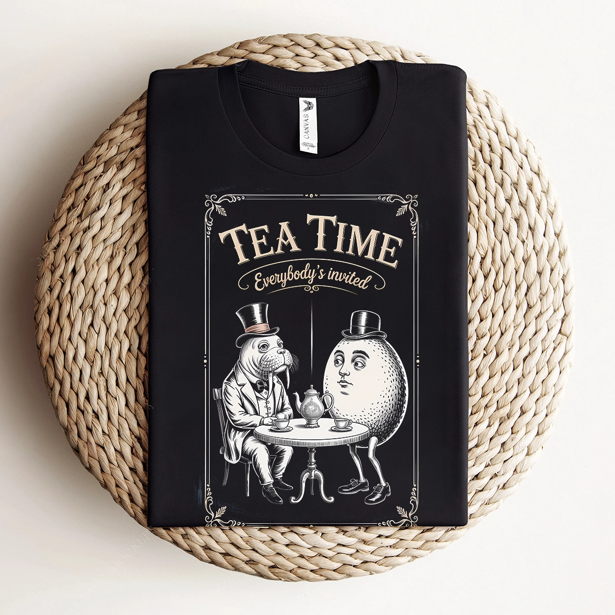 Tea Time — Victorian Absurdist Rock Heritage Tee