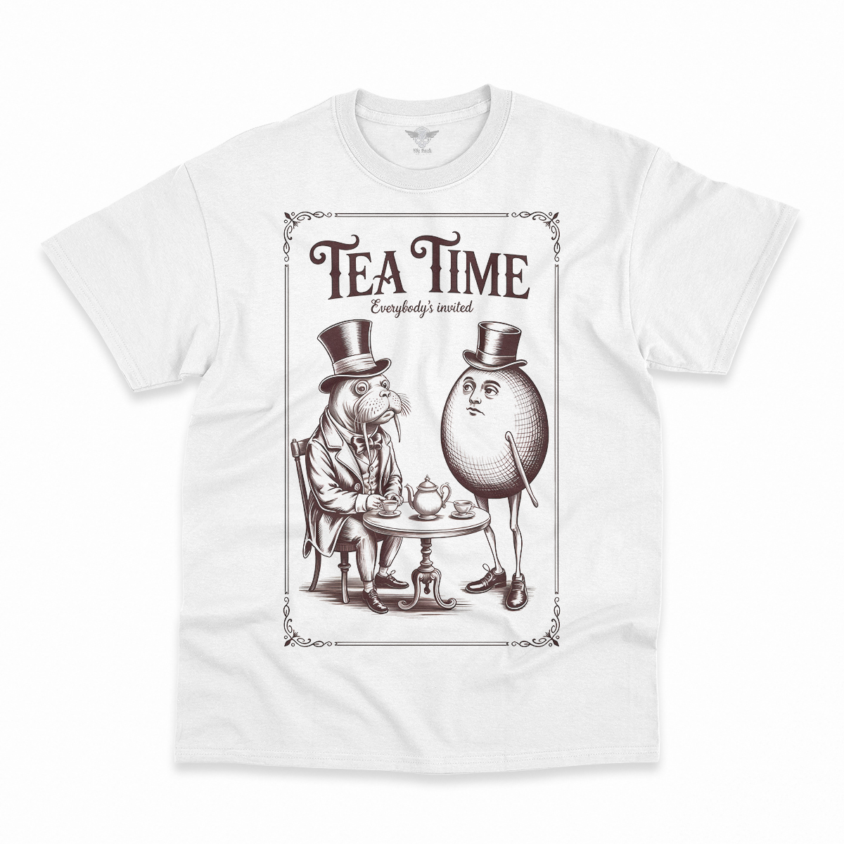 Tea Time — Victorian Absurdist Rock Heritage Tee