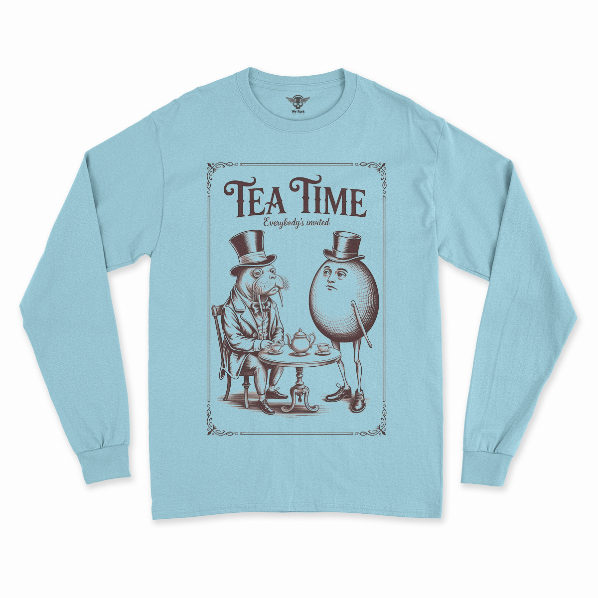 Tea Time — Victorian Absurdist Rock Heritage Tee
