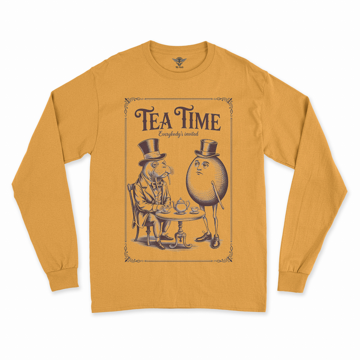 Tea Time — Victorian Absurdist Rock Heritage Tee