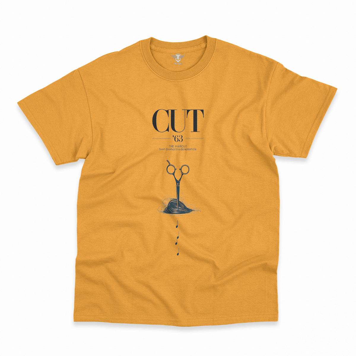 The Haircut — 1963 Mop-Top Cultural Earthquake Rock Tee — Heritage Edition II