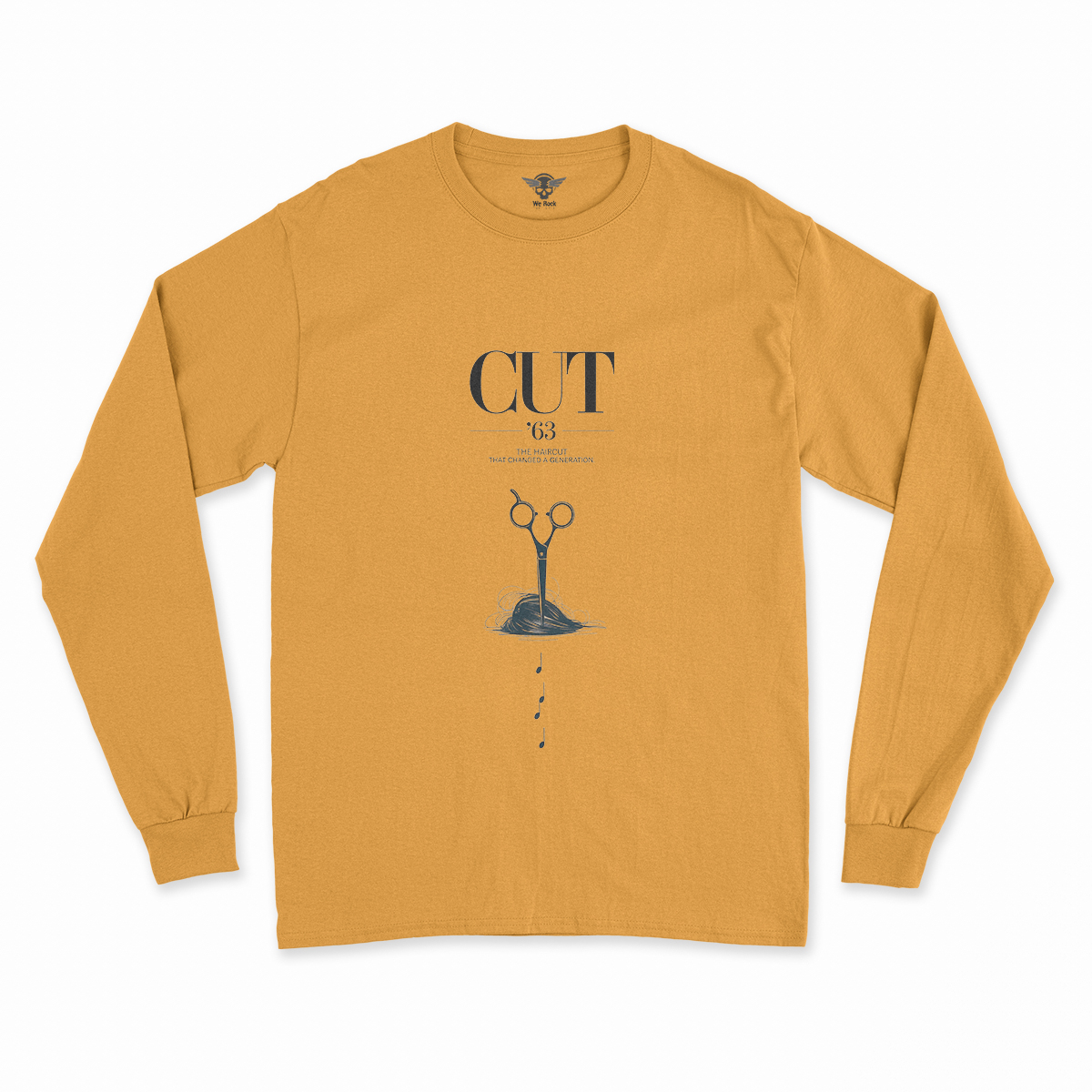 The Haircut — 1963 Mop-Top Cultural Earthquake Rock Tee — Heritage Edition II