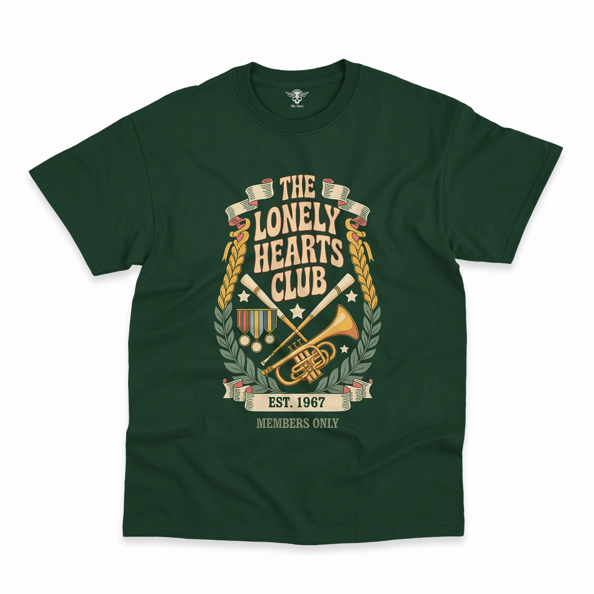 The Lonely Hearts Club — Est. 1967 Members Only Rock Tee — Design I