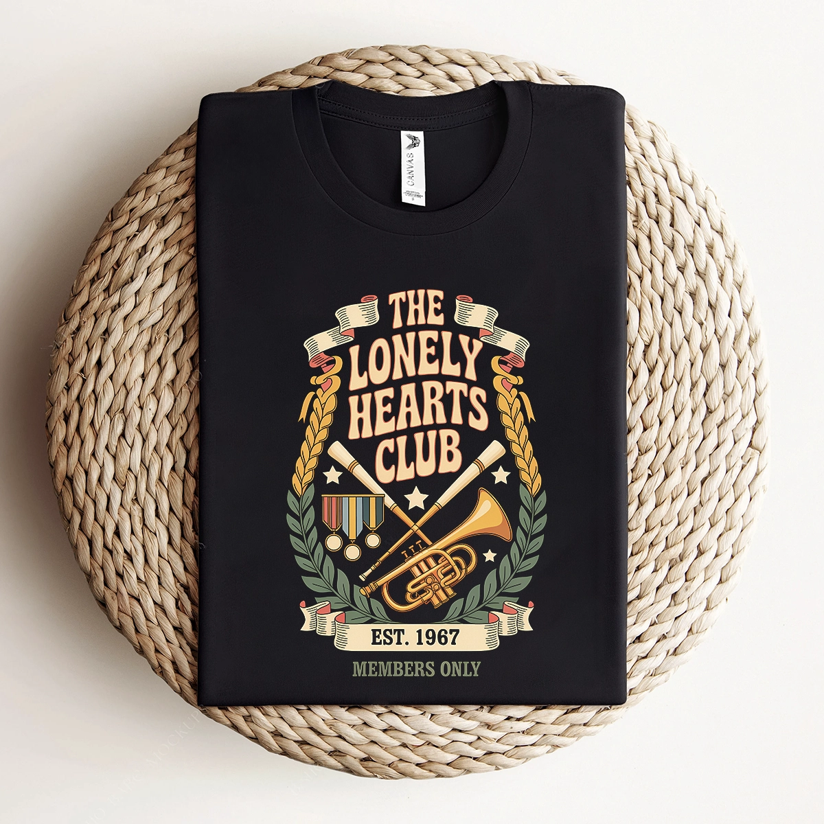 The Lonely Hearts Club — Est. 1967 Members Only Rock Tee — Design I