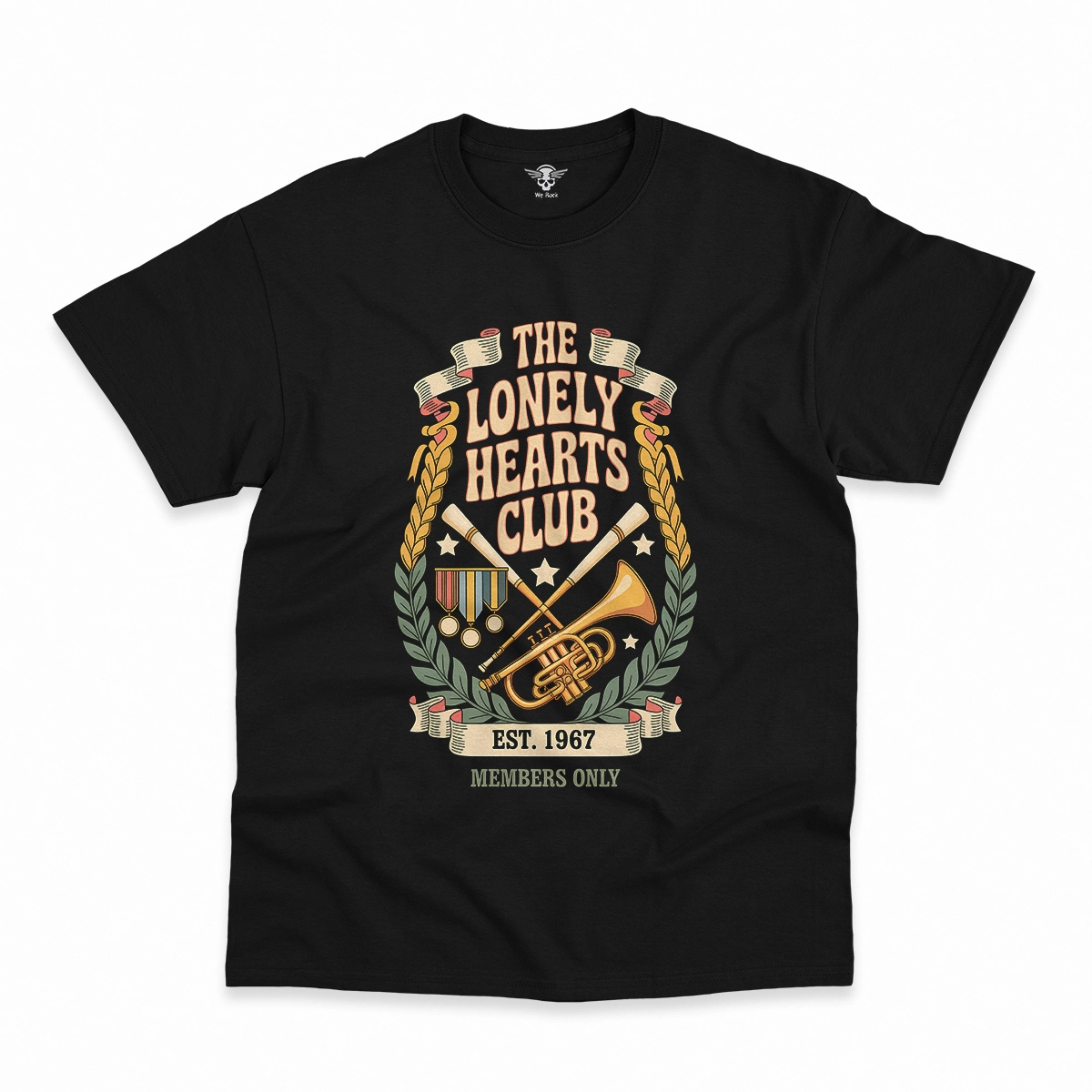 The Lonely Hearts Club — Est. 1967 Members Only Rock Tee — Design I