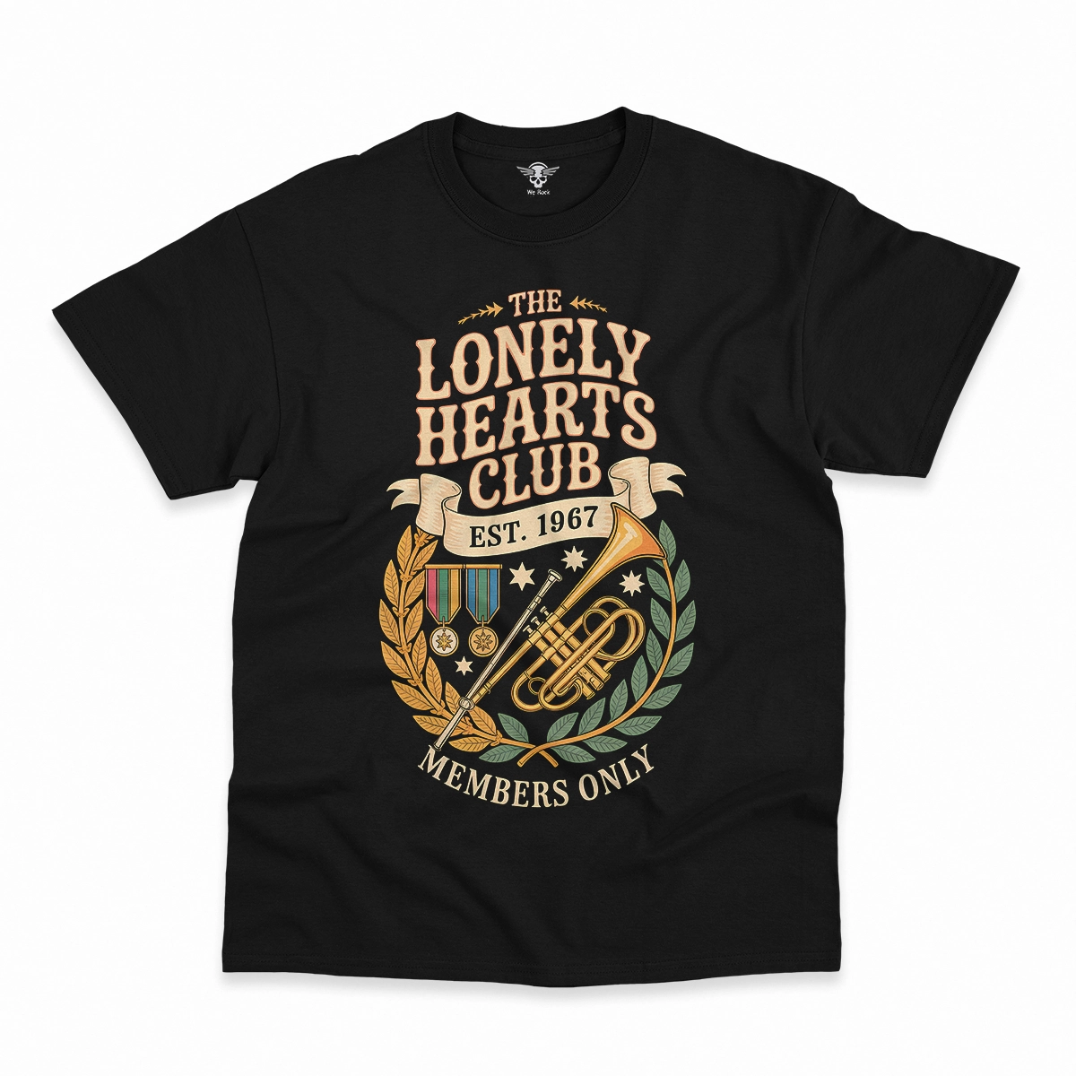 The Lonely Hearts Club — Est. 1967 Members Only Rock Tee — Design II