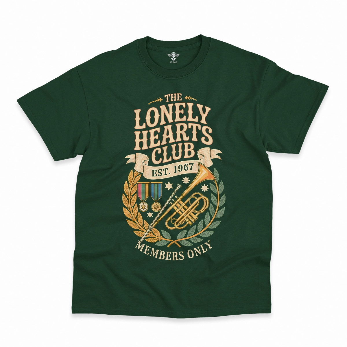 The Lonely Hearts Club — Est. 1967 Members Only Rock Tee — Design II