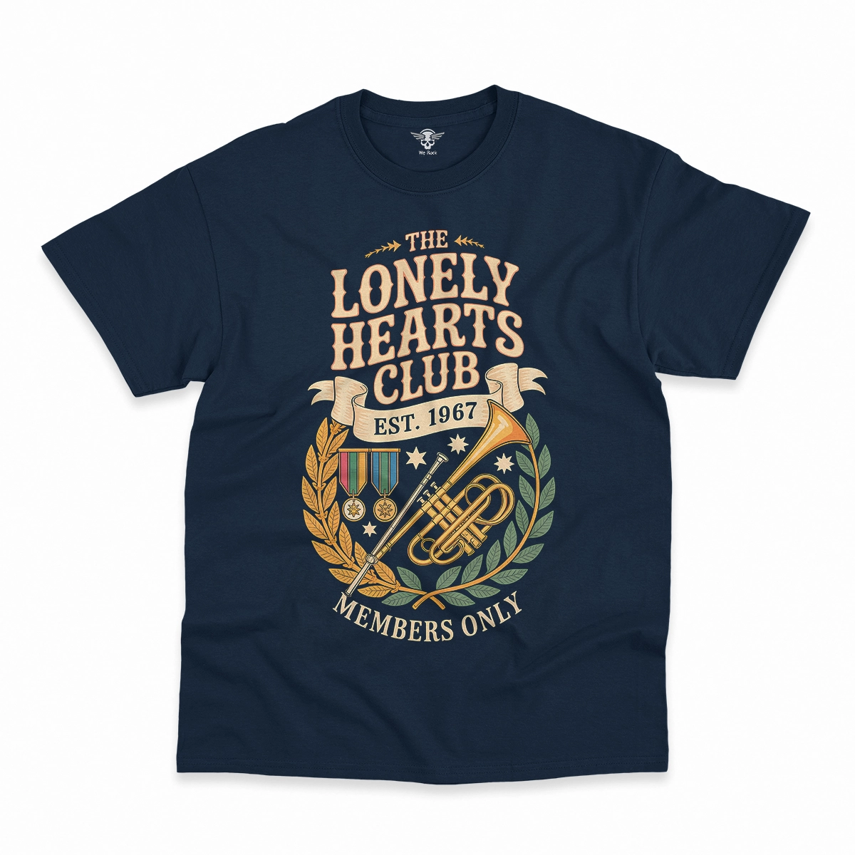 The Lonely Hearts Club — Est. 1967 Members Only Rock Tee — Design II