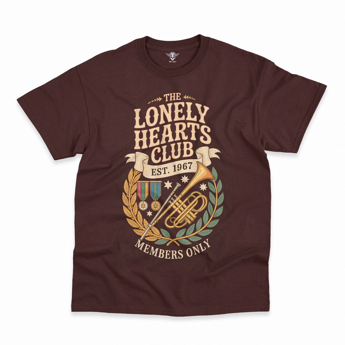 The Lonely Hearts Club — Est. 1967 Members Only Rock Tee — Design II