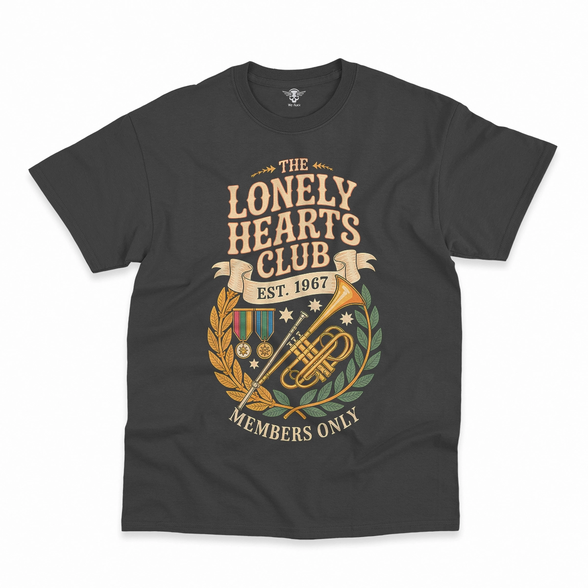 The Lonely Hearts Club — Est. 1967 Members Only Rock Tee — Design II