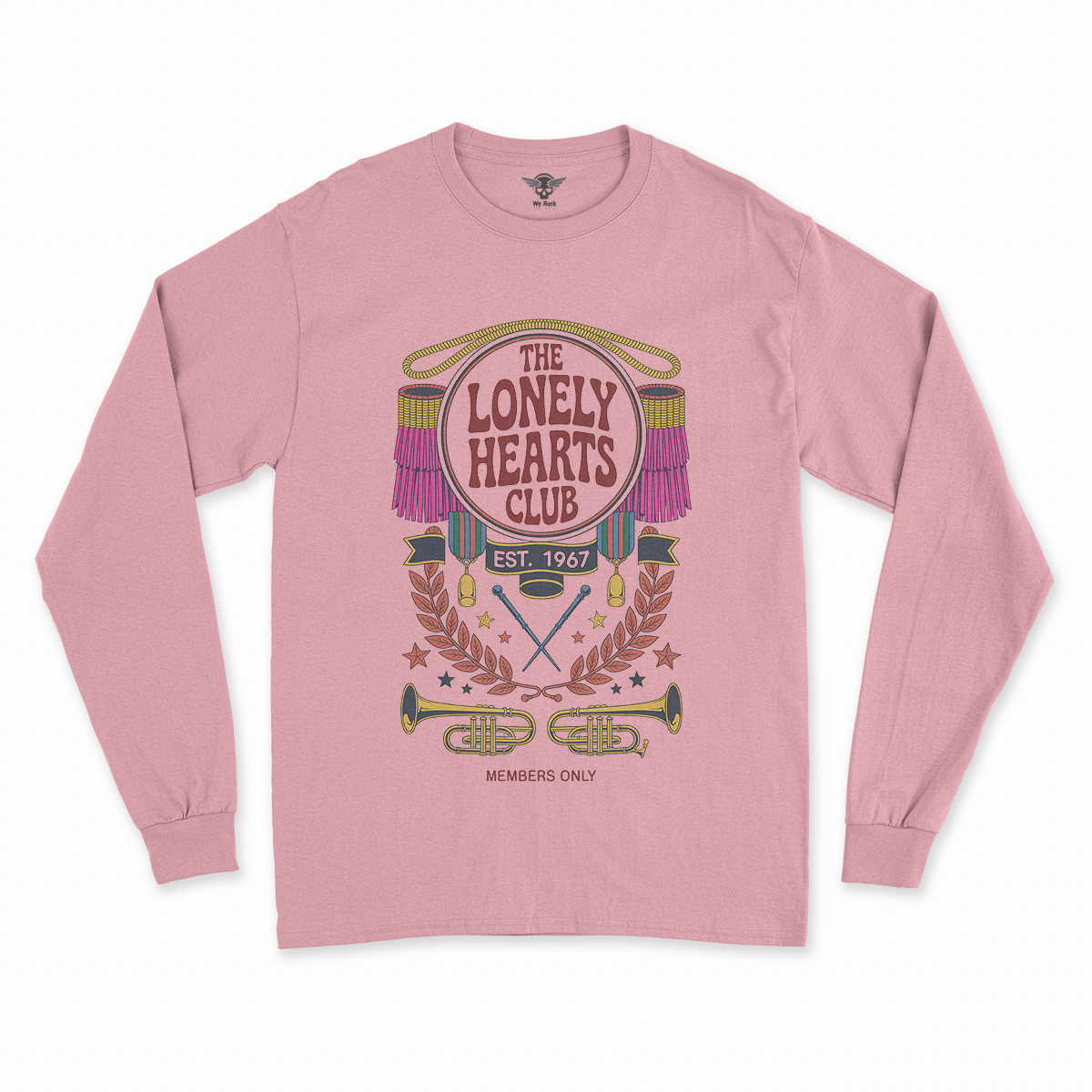 The Lonely Hearts Club — Est. 1967 Members Only Rock Tee — Design IV