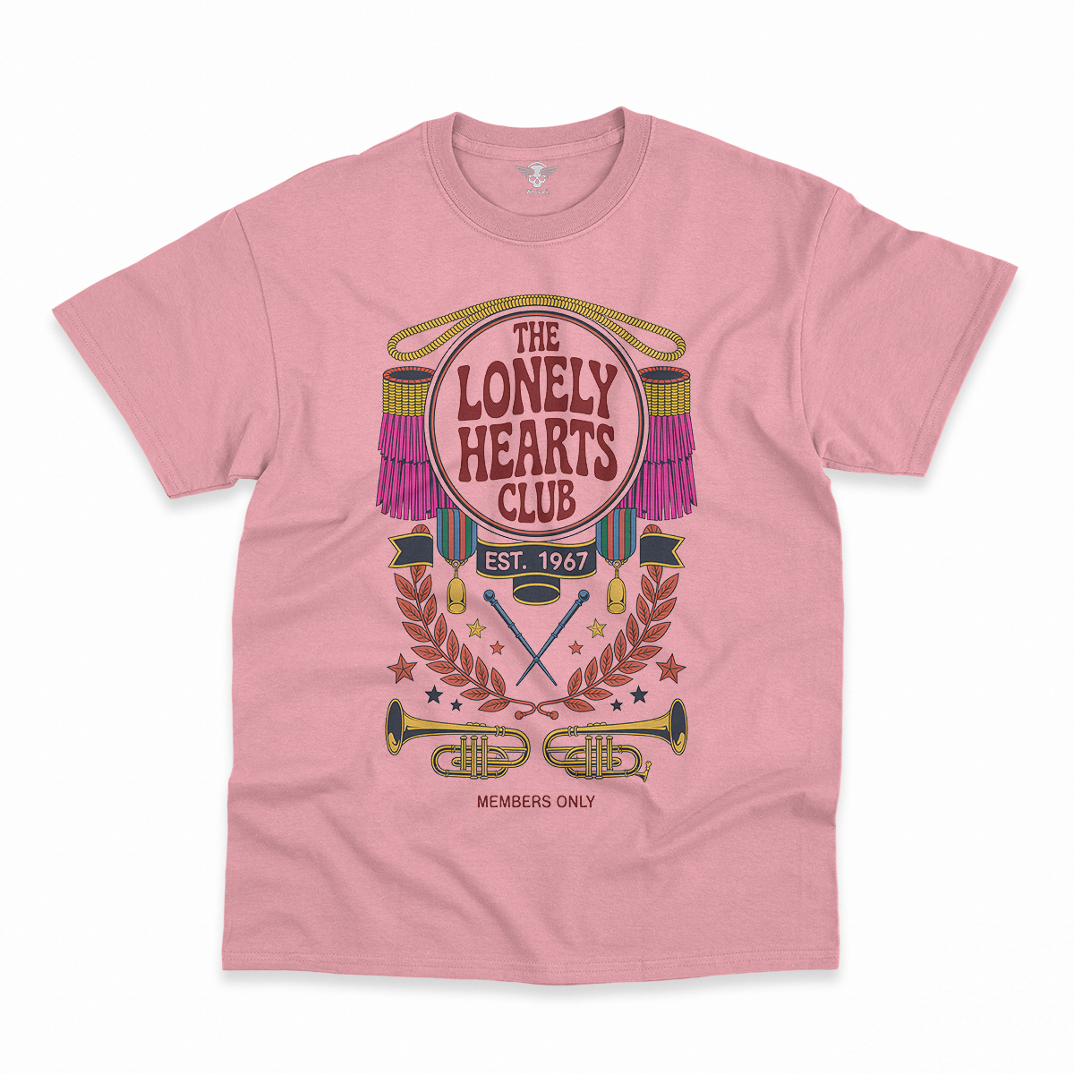 The Lonely Hearts Club — Est. 1967 Members Only Rock Tee — Design IV