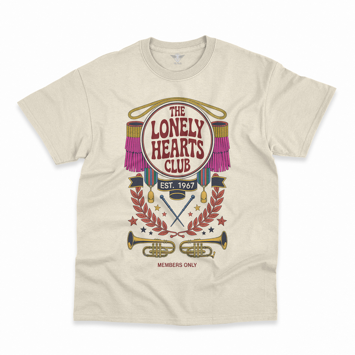 The Lonely Hearts Club — Est. 1967 Members Only Rock Tee — Design IV