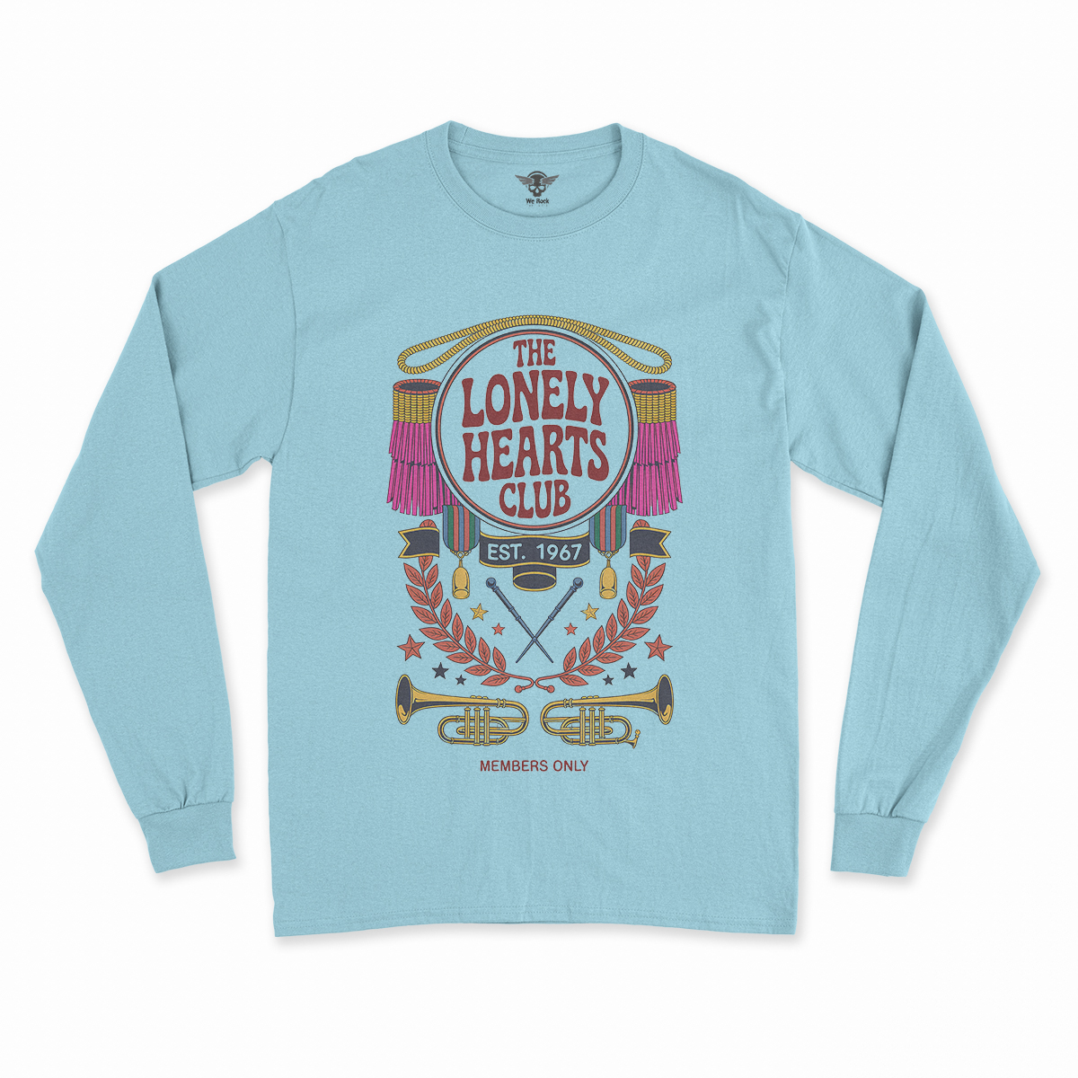 The Lonely Hearts Club — Est. 1967 Members Only Rock Tee — Design IV