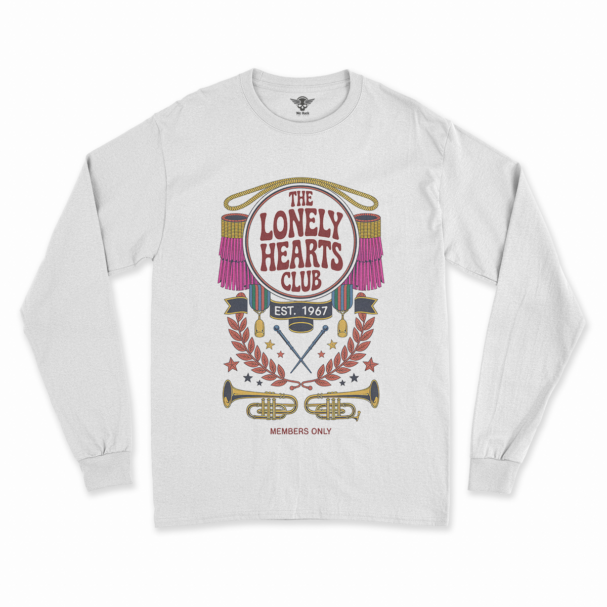 The Lonely Hearts Club — Est. 1967 Members Only Rock Tee — Design IV