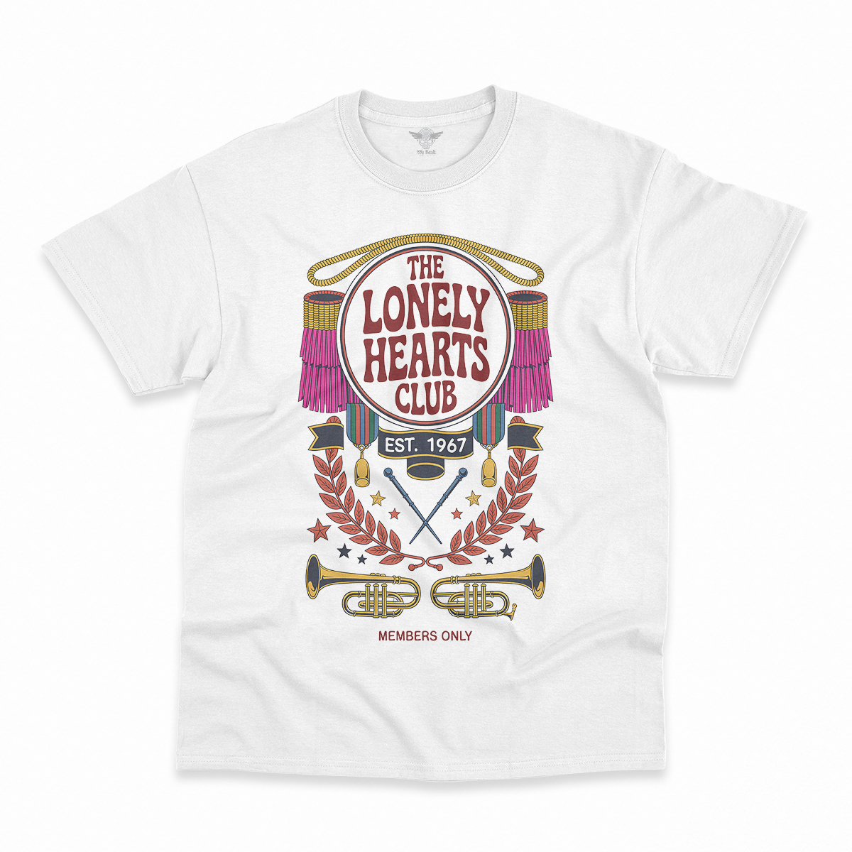 The Lonely Hearts Club — Est. 1967 Members Only Rock Tee — Design IV