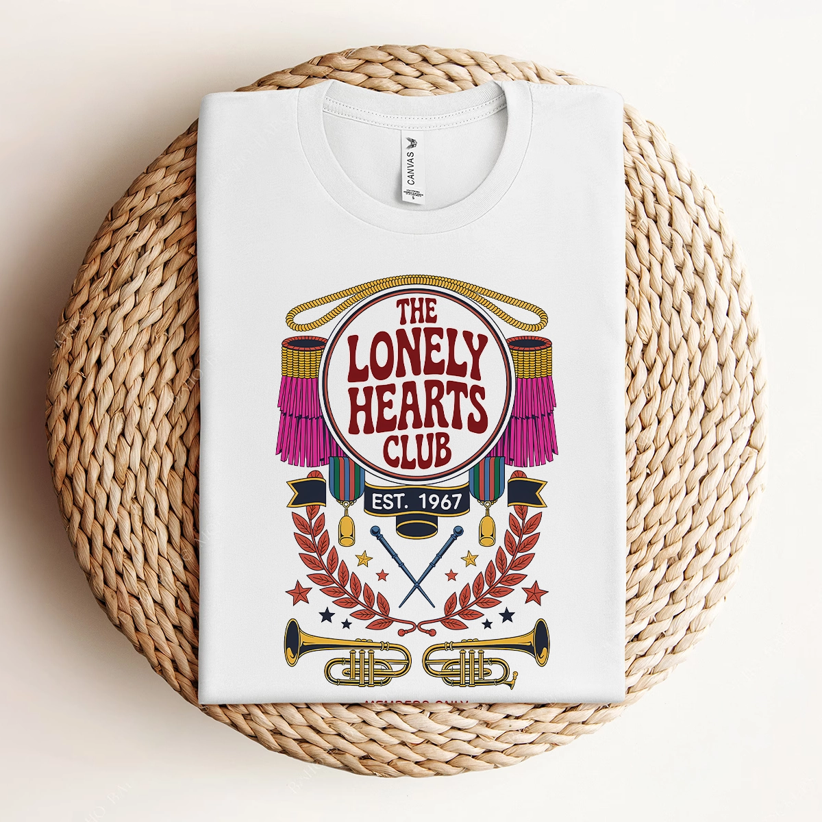 The Lonely Hearts Club — Est. 1967 Members Only Rock Tee — Design IV