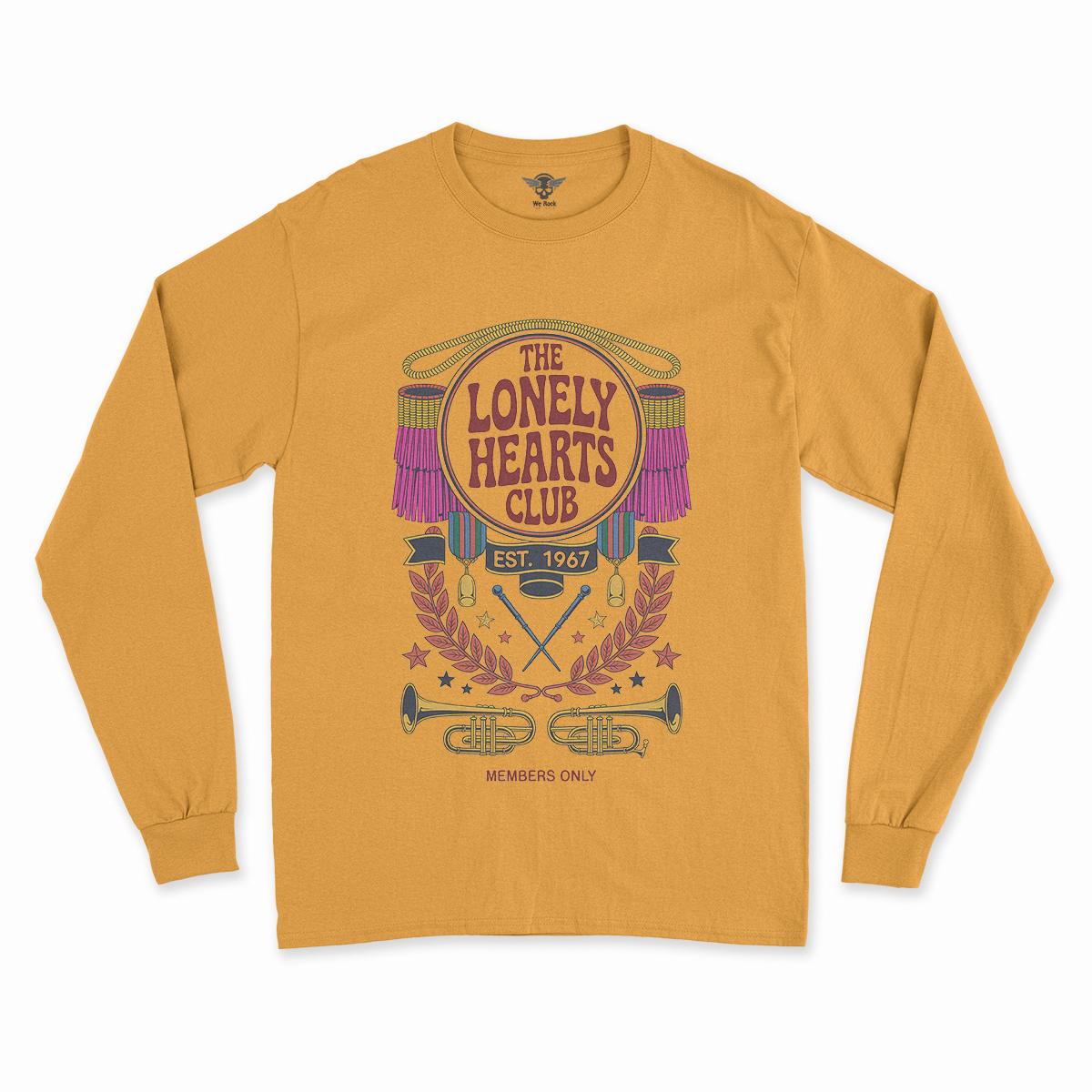 The Lonely Hearts Club — Est. 1967 Members Only Rock Tee — Design IV