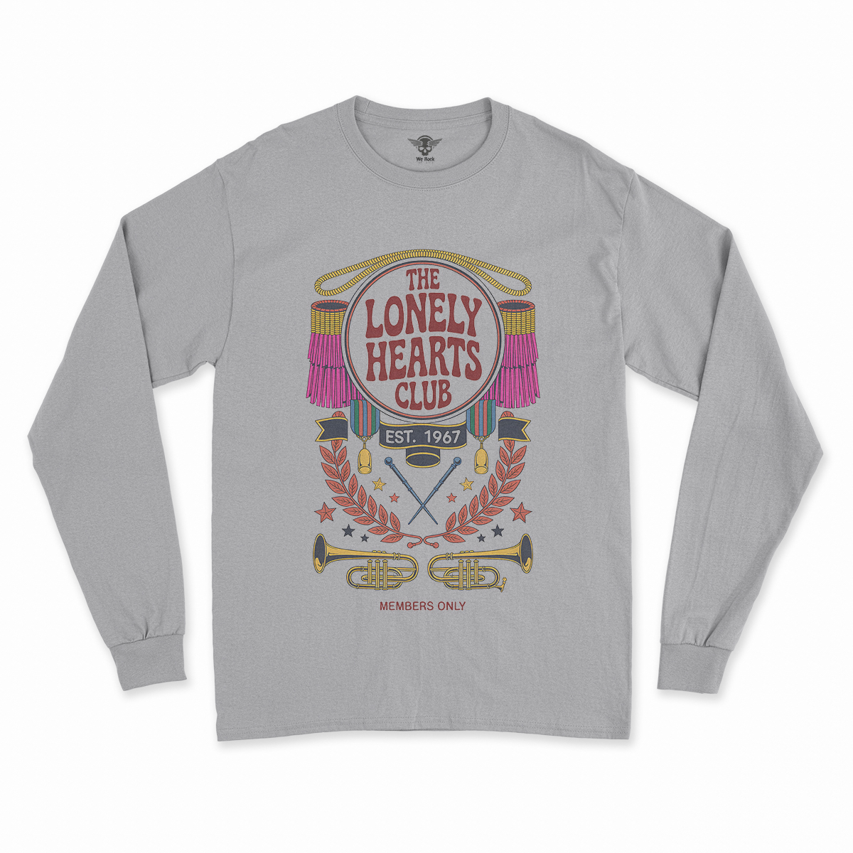 The Lonely Hearts Club — Est. 1967 Members Only Rock Tee — Design IV