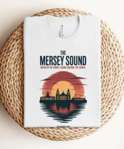 The Mersey Sound — Born on the River Liverpool Heritage Tee — Design I