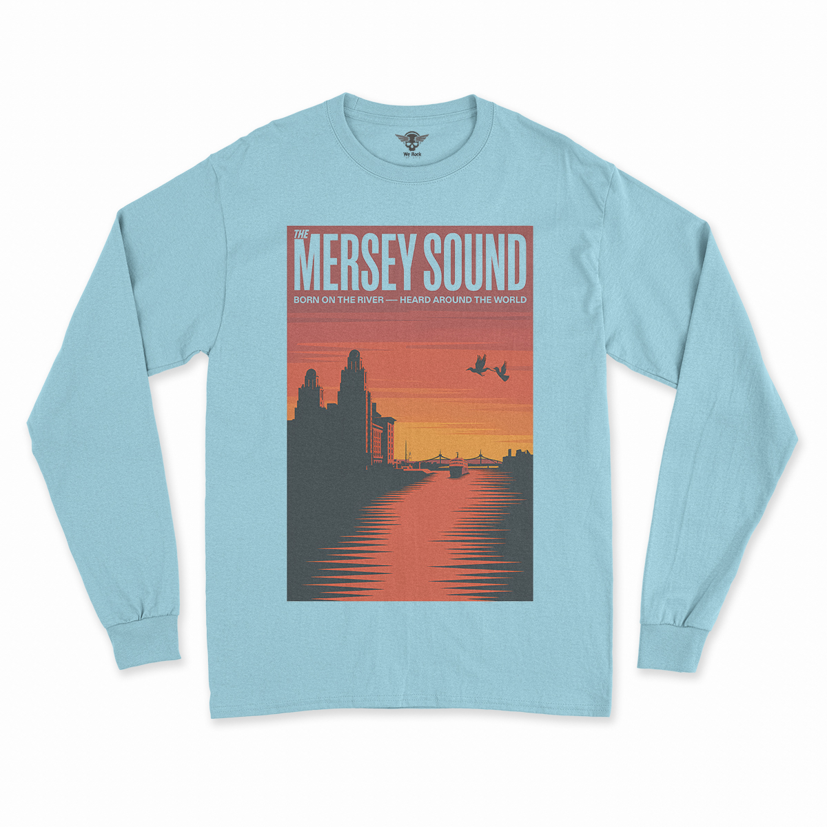 The Mersey Sound — Born on the River Liverpool Heritage Tee — Design II