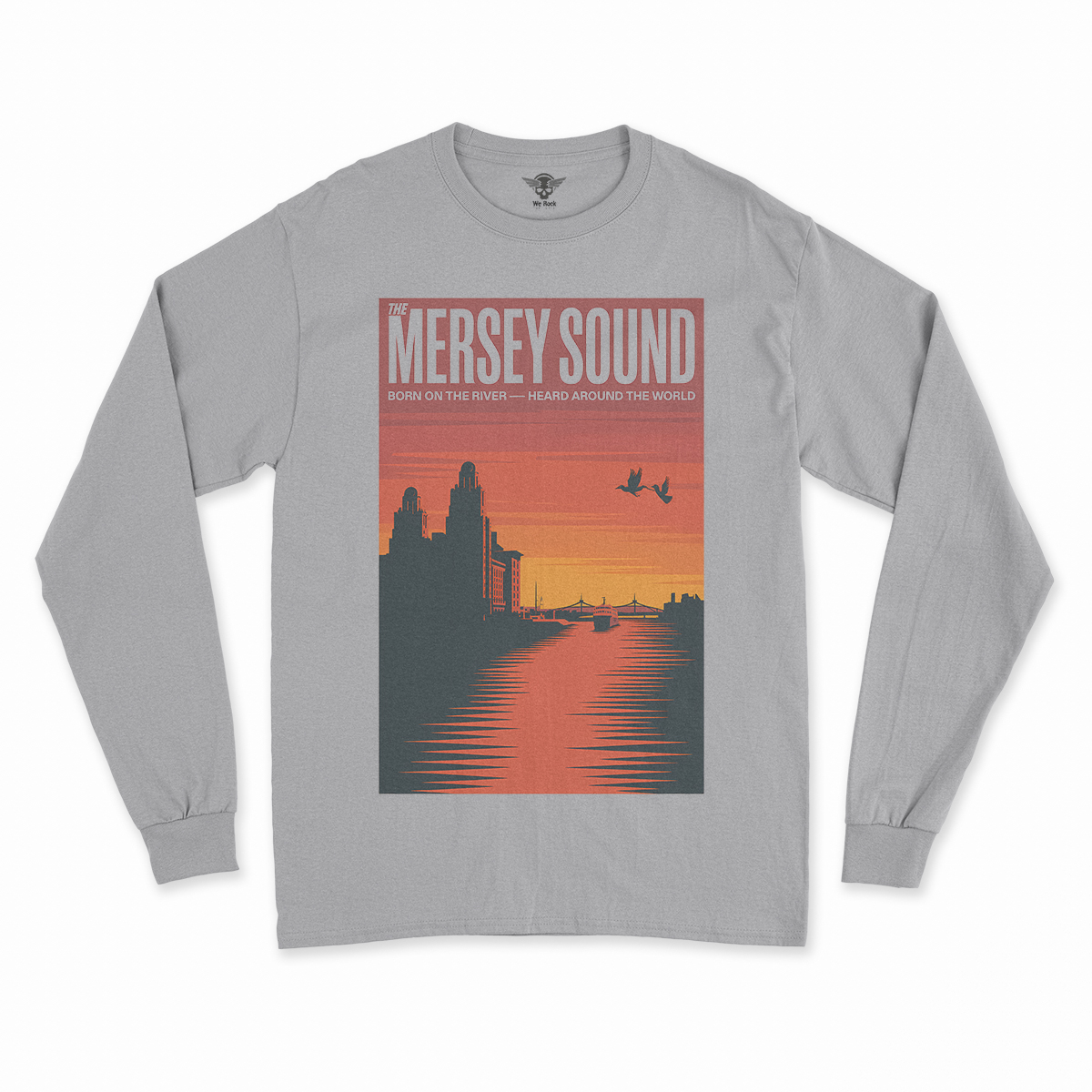 The Mersey Sound — Born on the River Liverpool Heritage Tee — Design II